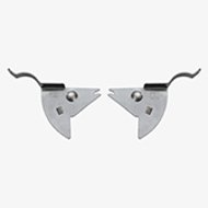 Large Butterfly Latch, Pair