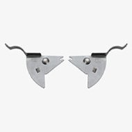 Large Butterfly Latch, Pair