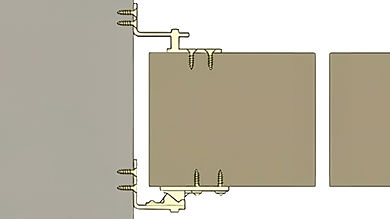 How to install the 32-064 cafe door hinges