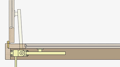 How to install the 39-268 wood window crank operator