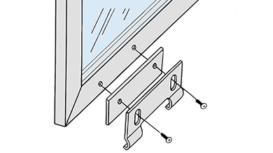 10-139 Shower Door Bottom Guide Instructions