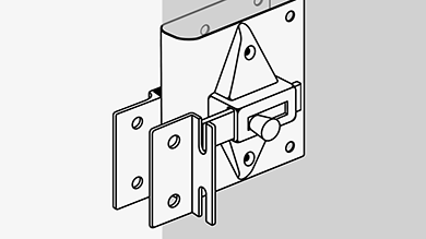 How to use the 10-401 inswing partition latch repair kit