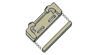 How to install the IPD sliding door handle assembly