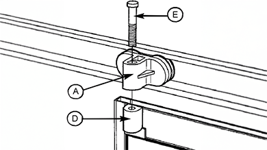 Installation Instructions for the 10-071 Shower Door Roller Assembly