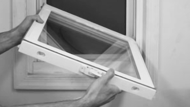 How to remove a window sash from a tilt window