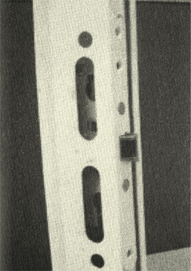 40-191 Mortise Lock Latch Assembly Removal Step 1