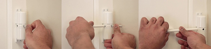 Attaching The Winding Rod