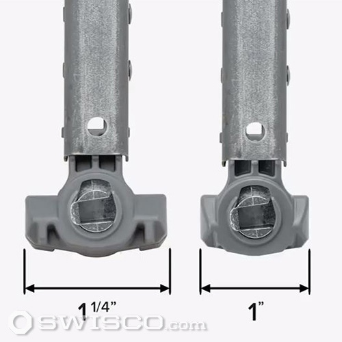 T-lock shoe width