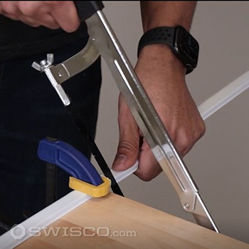 Using a saw
