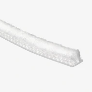 White Pile Weatherstrip, 3/16" x 5/32" Thumbnail Image