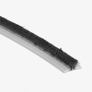 Gray Pile Weatherstrip, 9/32" x 1/8" Thumbnail Image
