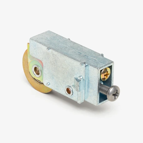 Sliding Door Roller, 1-1/4" Steel BB Concave Wheel Image