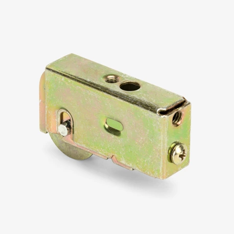 Sliding Door Roller, 1-1/4"dia. Steel Concave BB Image