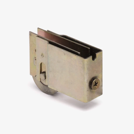 Sliding Glass Door Roller, 1-1/4" dia Steel Concave BB Image