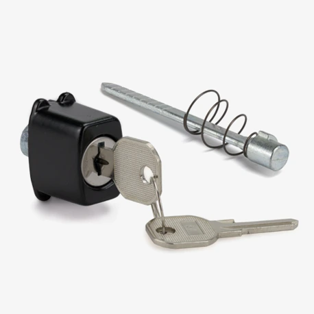Black Square Key Plug Image