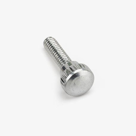 500 Pack #8-32 X 1/2" Zinc Plated Thumb Screws – Type B, No Shoulder, Cold Forged – Lexar Industrial