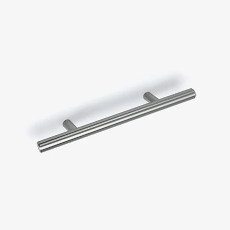 Satin Nickel Rail Pull, 3-3/4" Image