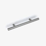 Satin Nickel Rail Pull, 3-3/4"