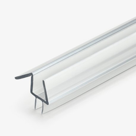 3/8" Frameless Shower Door Sweep with Drip, 94"