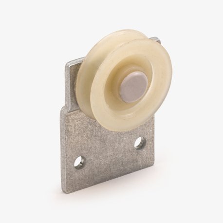 Top Hung Roller Assembly, Nylon Wheel