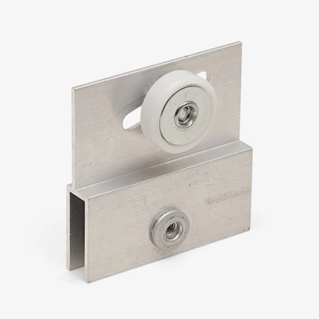 Frameless Sliding Shower Door Adjustable Hanger Image