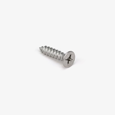 #8 x 3/4" Phil Flat SS Screw