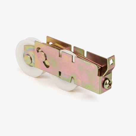 Dual Roller Assembly, 1-1/2" Plastic Concave Image