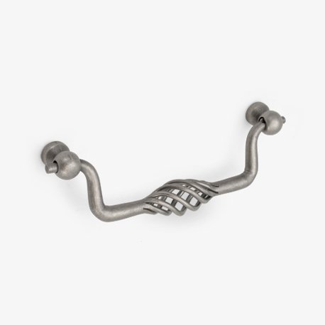 5" Bail Handle, Pewter Finish
