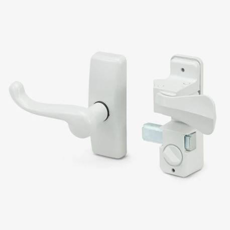 Lever Handle Set With Interior Deadbolt Image