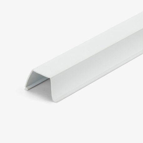 6' White Vinyl Glazing Bead, Florida Extruders