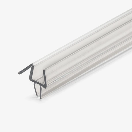 5/16" Frameless Shower Door Sweep with Drip, 94" Image