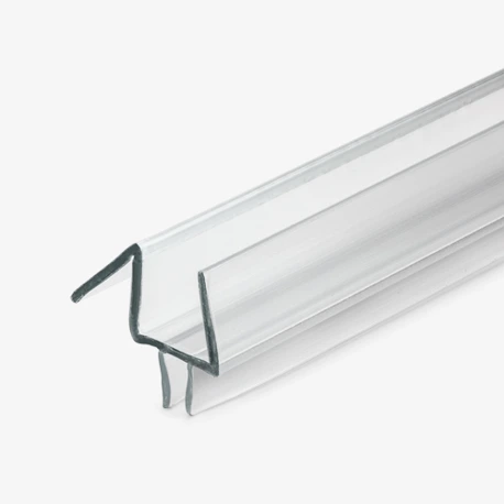 1/2" Frameless Shower Door Sweep with Drip, 94" Image