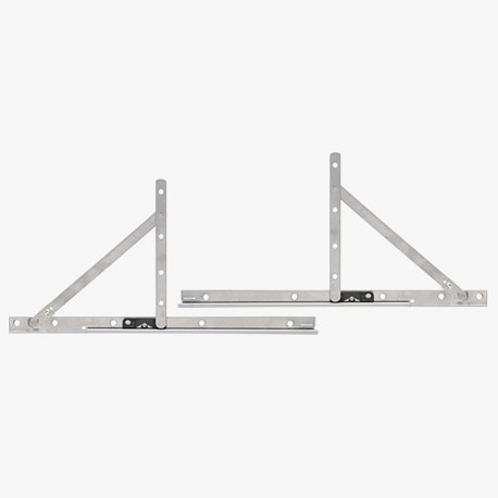 14" Stainless Steel 2 Bar Hinge Set