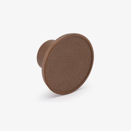 Brown 1-3/4" Plastic knob