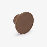 Brown 1-3/4" Plastic knob