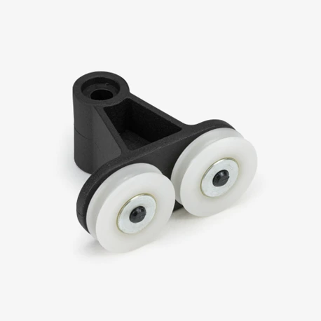 Shower Door Roller Assembly, Lateral Angle Door Image