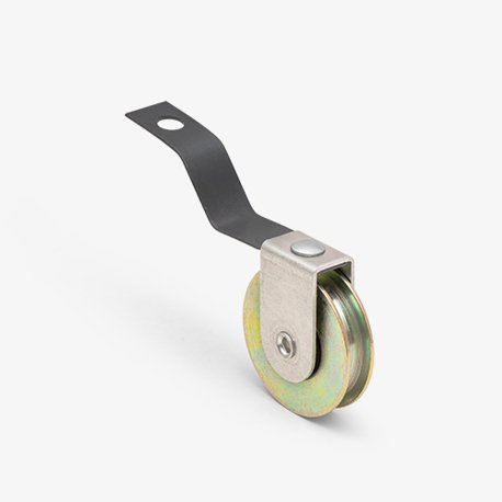 Tension Spring Roller, 1" Wheel