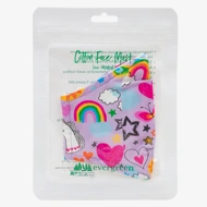 Children's Fabric Face Mask, Unicorns Thumbnail Image