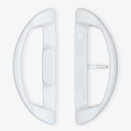 Sliding Patio Door Handle Set, 3-15/16"