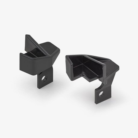 Black Snap Latch Pair