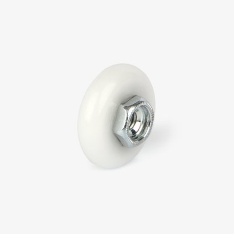 7/8" Round Shower Door Wheel