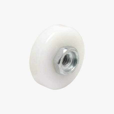 7/8" Flat Shower Door Wheel