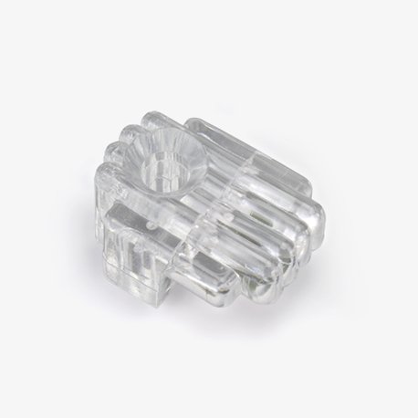 Clear Mirror Clip, 1/4" offset