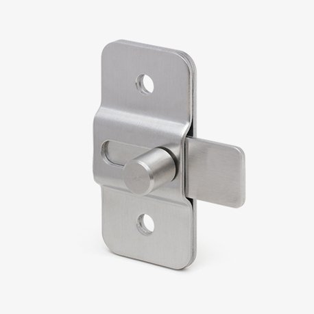 Stainless Steel Slide Latch, 1-7/8"