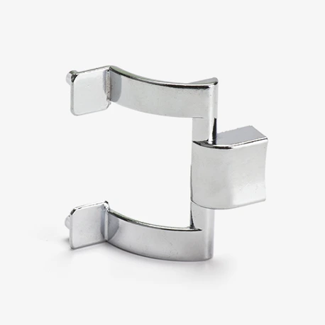 Door Handle With Towel Bar Insert, 2-1/4" Image