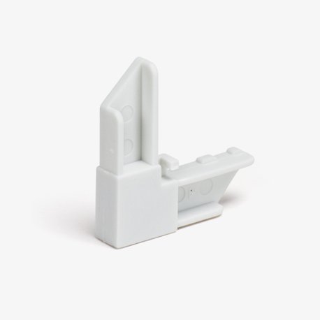 3/4" x 3/8" Outside Screen Frame Corner, White