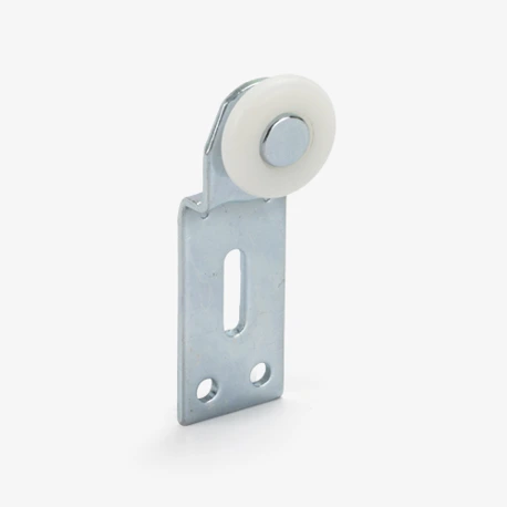 Front, 1/4" Offset Closet Door Hanger, 1" Dia. Image