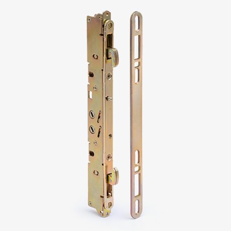 Multi-Point Mortise Lock and Keeper, 9-7/8"