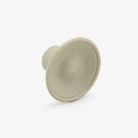 Almond 1-3/4" Plastic Knob