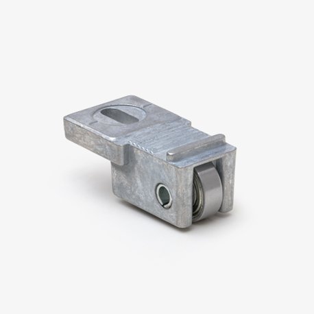 Die Cast Sliding Window Roller, Flat Wheel